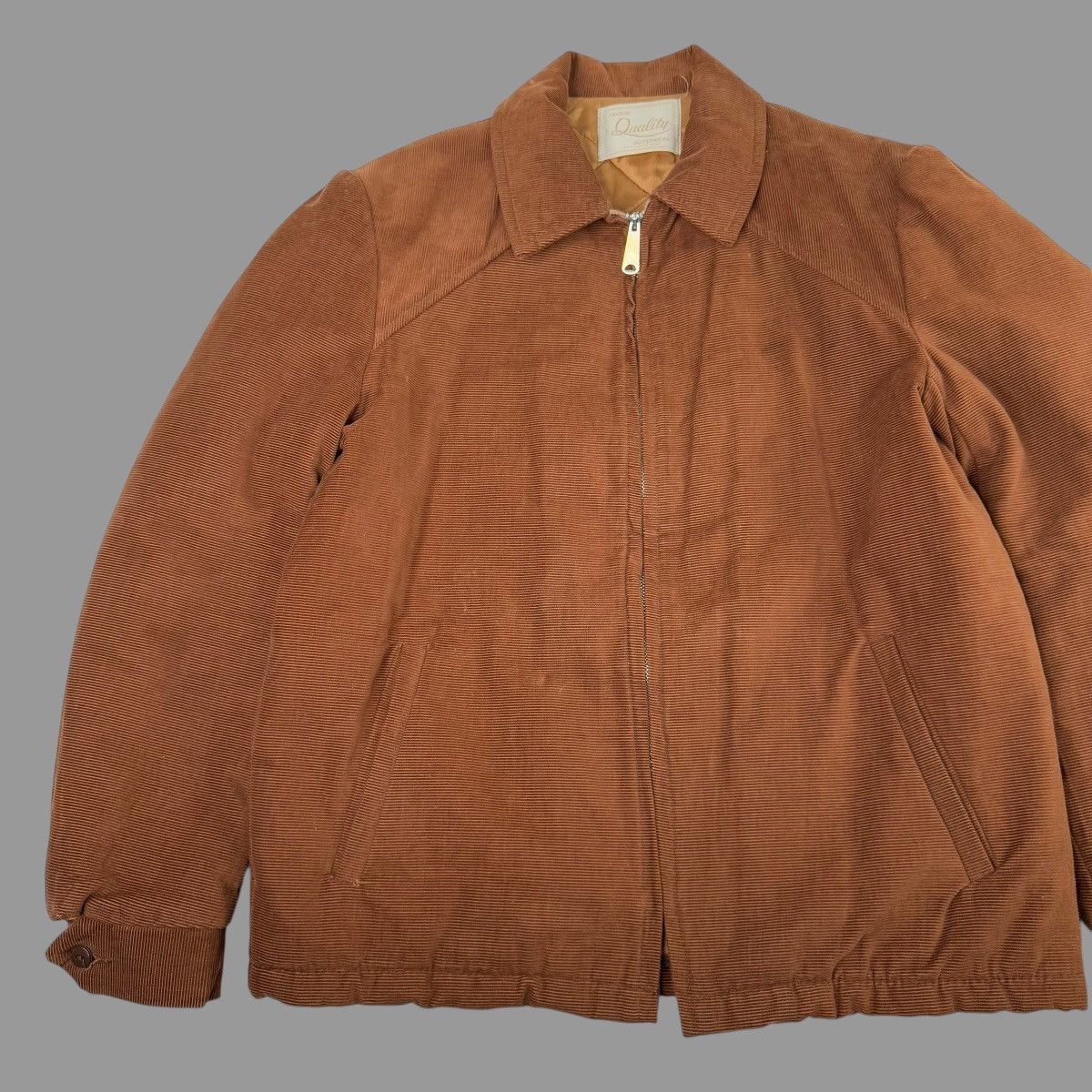 Vintage Vintage 1970s brown corduroy jacket Size US L / EU 52-54 / 3 - 3 Thumbnail