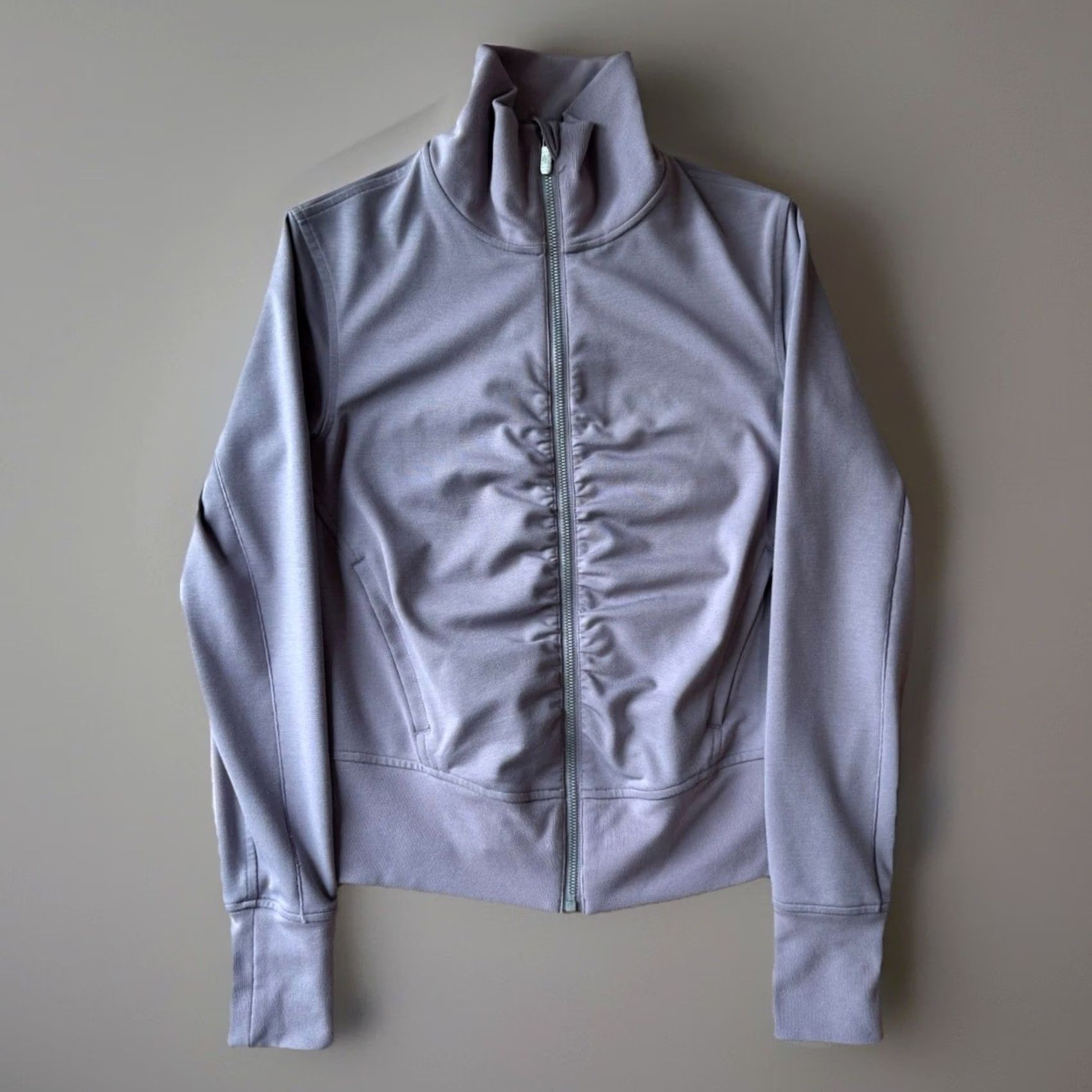 Lululemon Lululemon Jacket 4 Mauve Full Zip Workout Athleisure Yoga Running Size S / US 4 / IT 40 - 2 Thumbnail