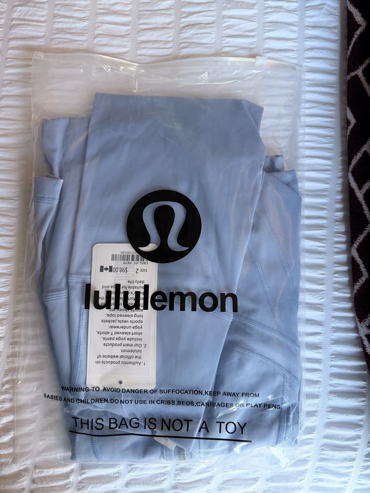 Lululemon Cropped Blue Lululemon Set Size:2 Size XS / US 0-2 / IT 36-38 - 1 Thumbnail