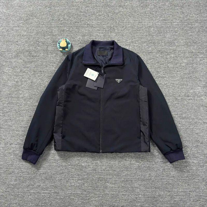 Prada Prada M Size Dark Blue Men’s Jacket Size US M / EU 48-50 / 2 - 1 Thumbnail