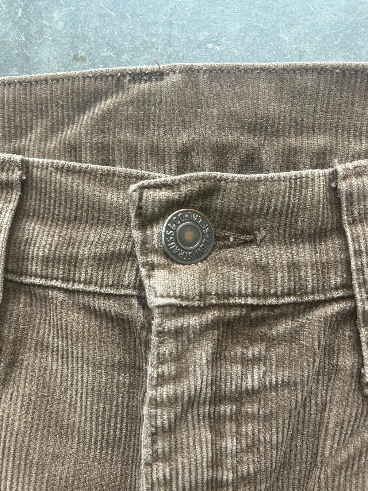 Levi's × Vintage Vintage 80s Levi’s Corduroy Pants 30x29 Size US 30 / EU 46 - 4 Thumbnail