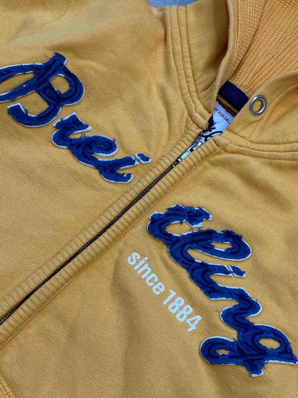 Breitling Vintage Breitling Destroyed Fleece Big Logo Zip Hoodie Size US M / EU 48-50 / 2 - 9 Thumbnail