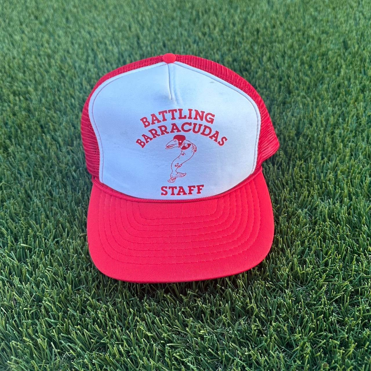 New Era × Vintage Vintage Battling Barracudas Trucker SnapBack Hat Size ONE SIZE - 1 Thumbnail