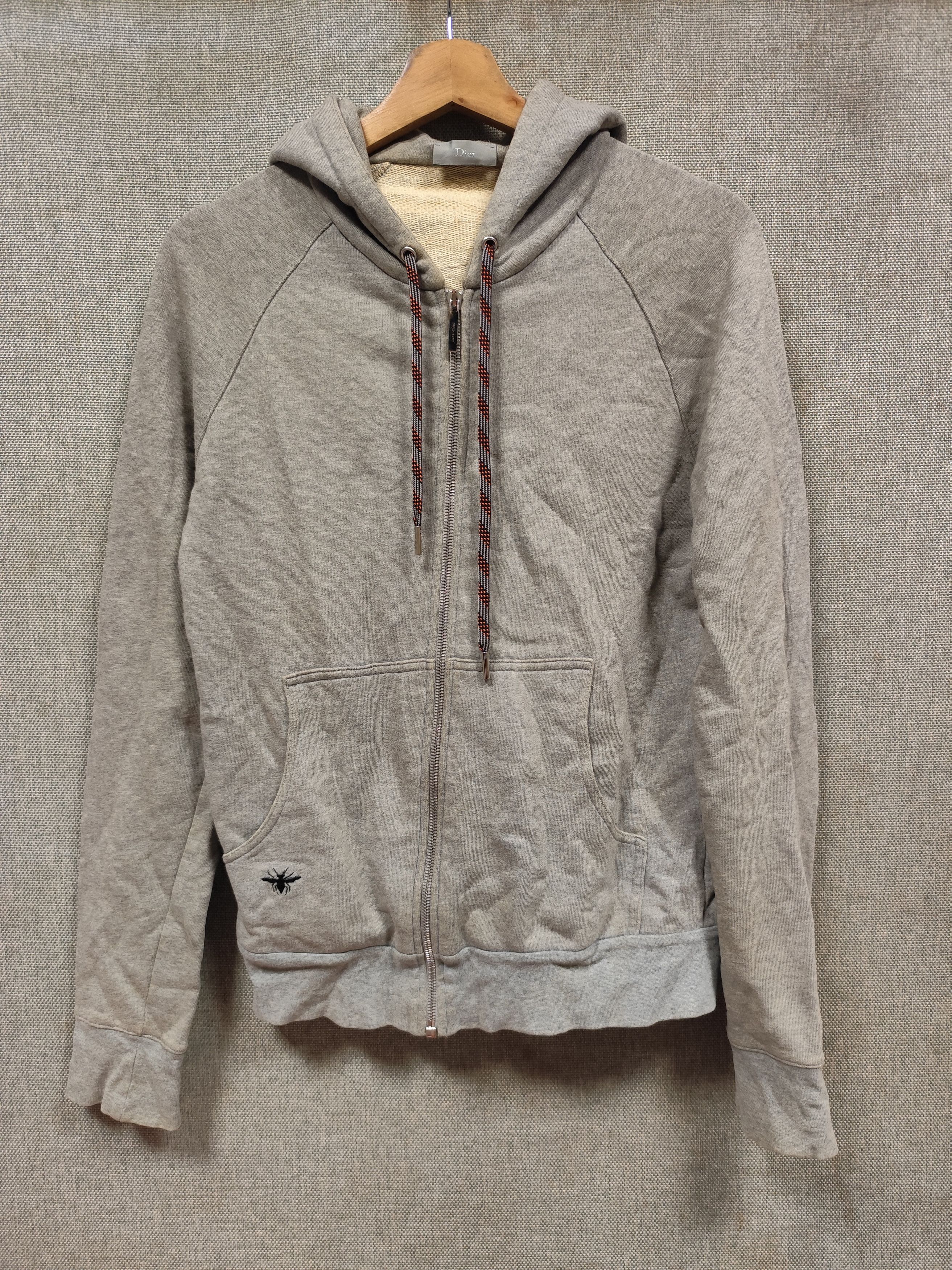 Dior fly logo zipper hoodie