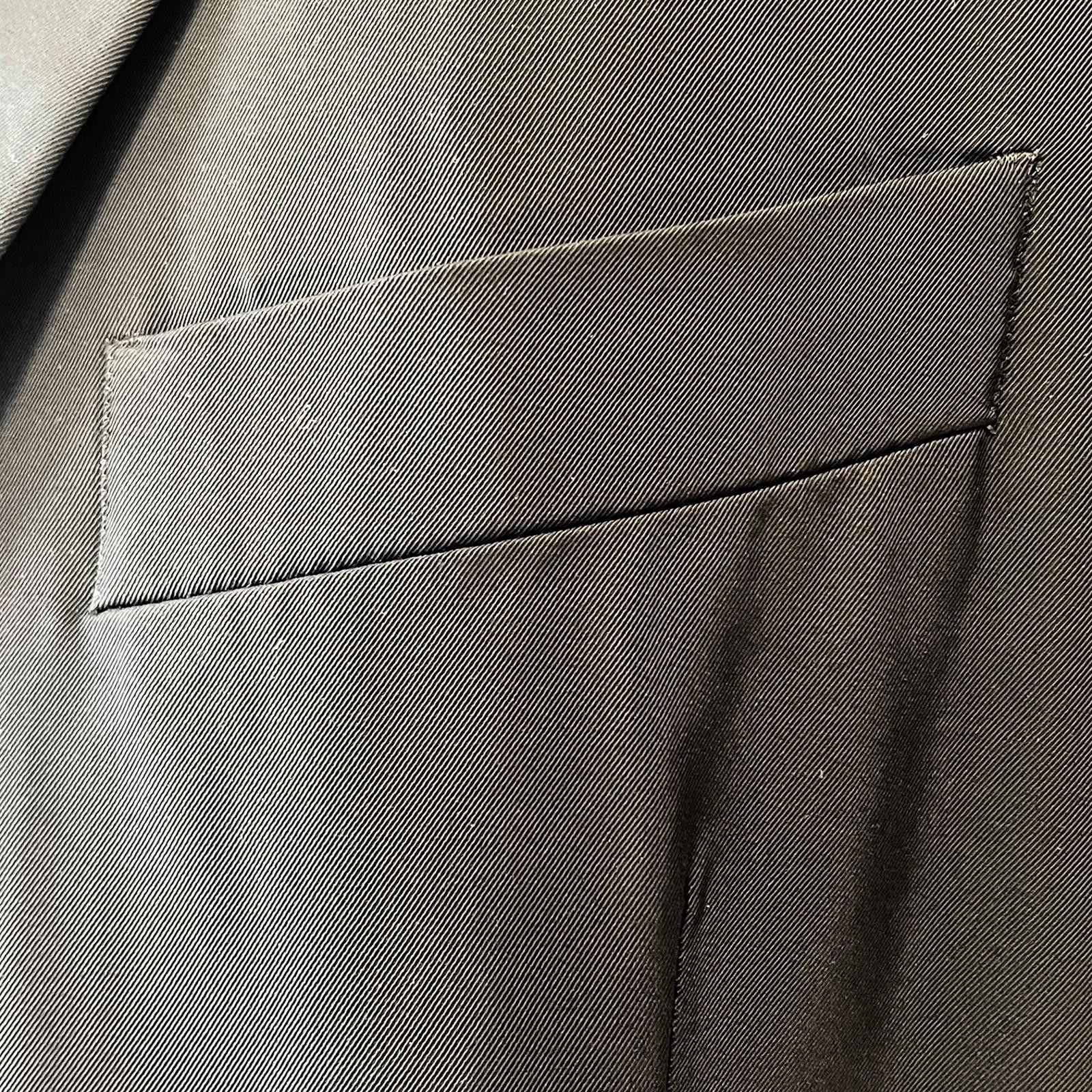 Balenciaga Balenciaga Wardrobe 2022 Unisex Black Blazer Size 44R - 8 Thumbnail