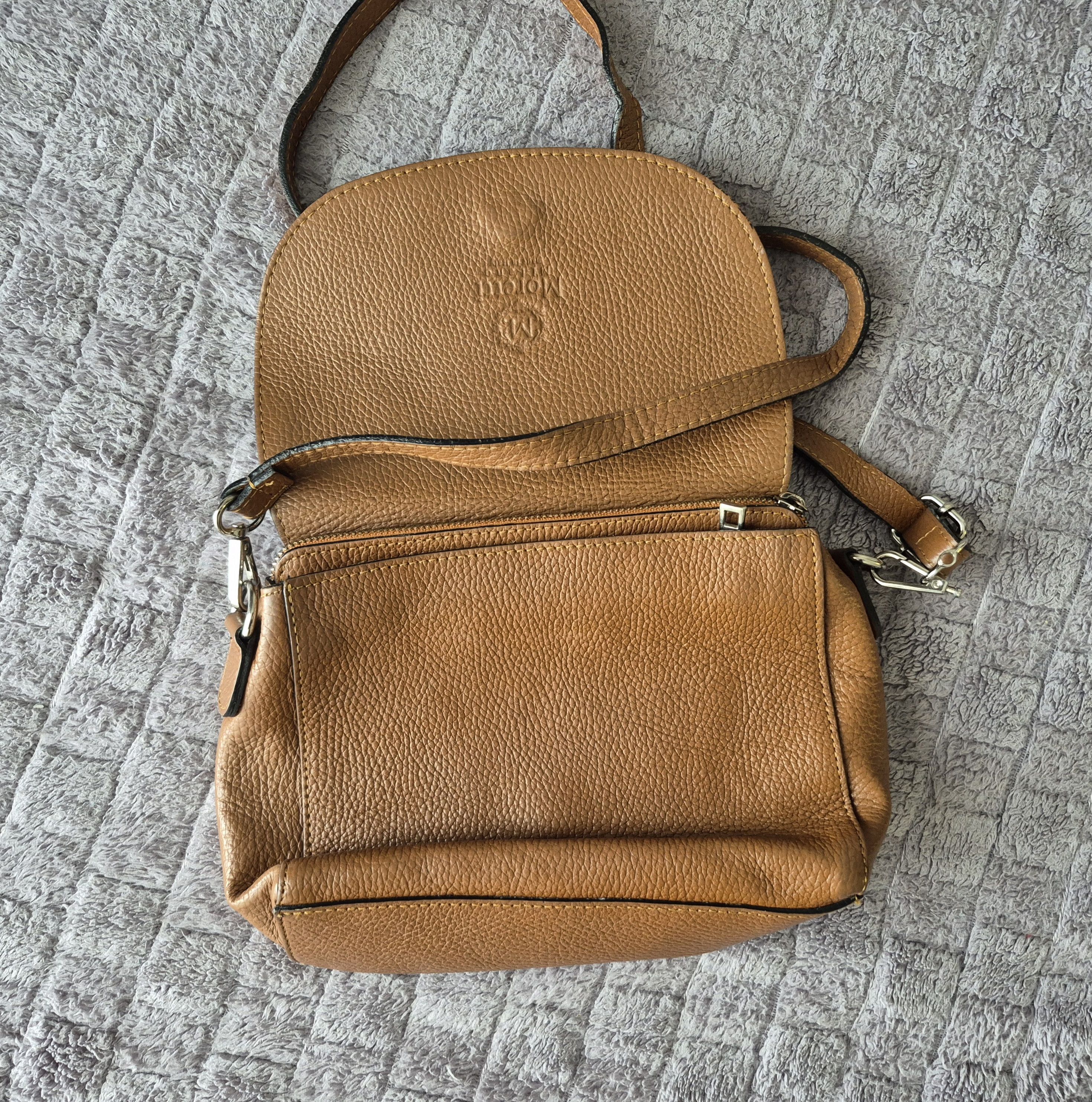 Vintage Moretti Italian leather bag Size ONE SIZE - 3 Thumbnail