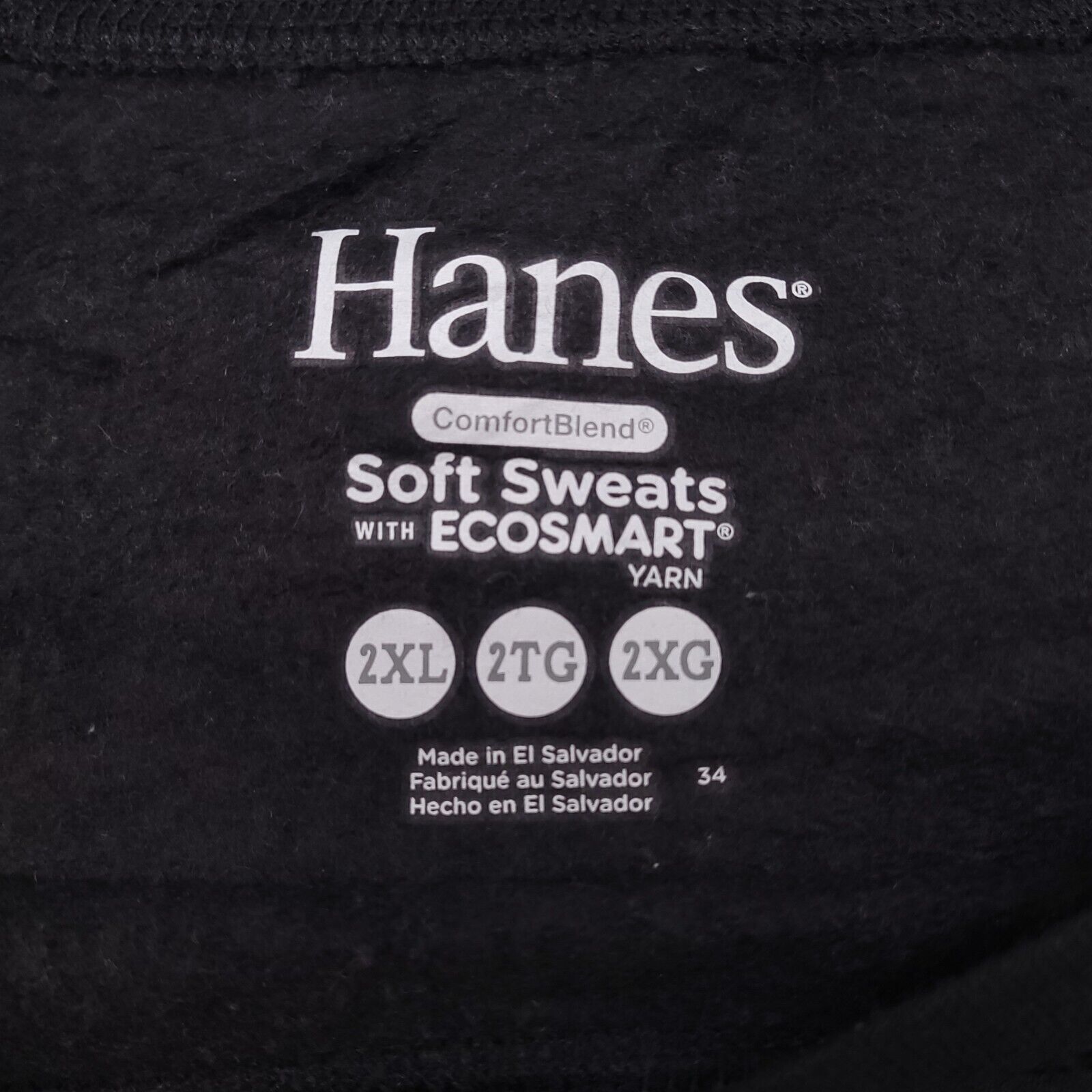 Hanes Hanes Long Sleeve Pullover Mens Size Double Extra Large 2XL Size US XXL / EU 58 / 5 - 3 Thumbnail