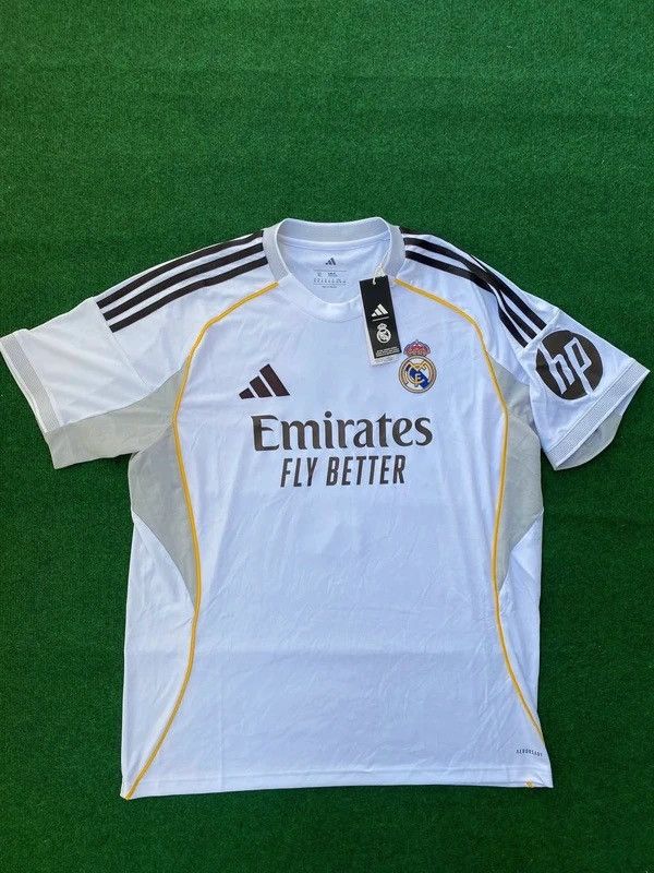 Adidas Real Madrid 25/26 Mbappe Home Shirt Size XL Size US XL / EU 56 / 4 - 6 Thumbnail