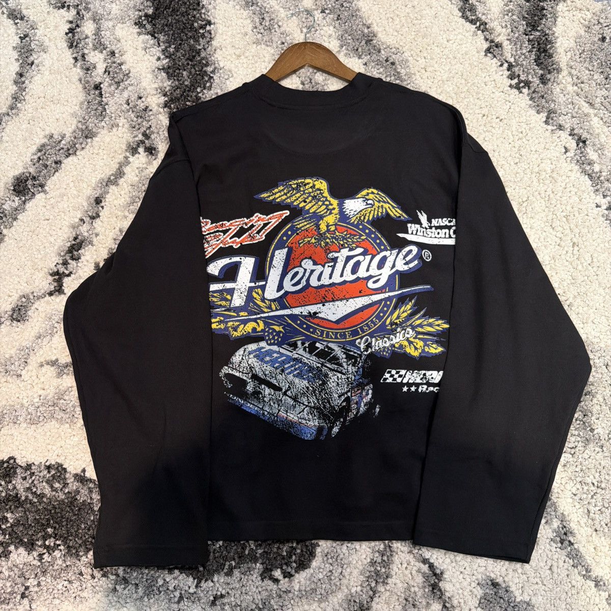 Cape Heights Heights District Graphic Long Sleeve Auto Club TEE size M Size US M / EU 48-50 / 2 - 2 Thumbnail