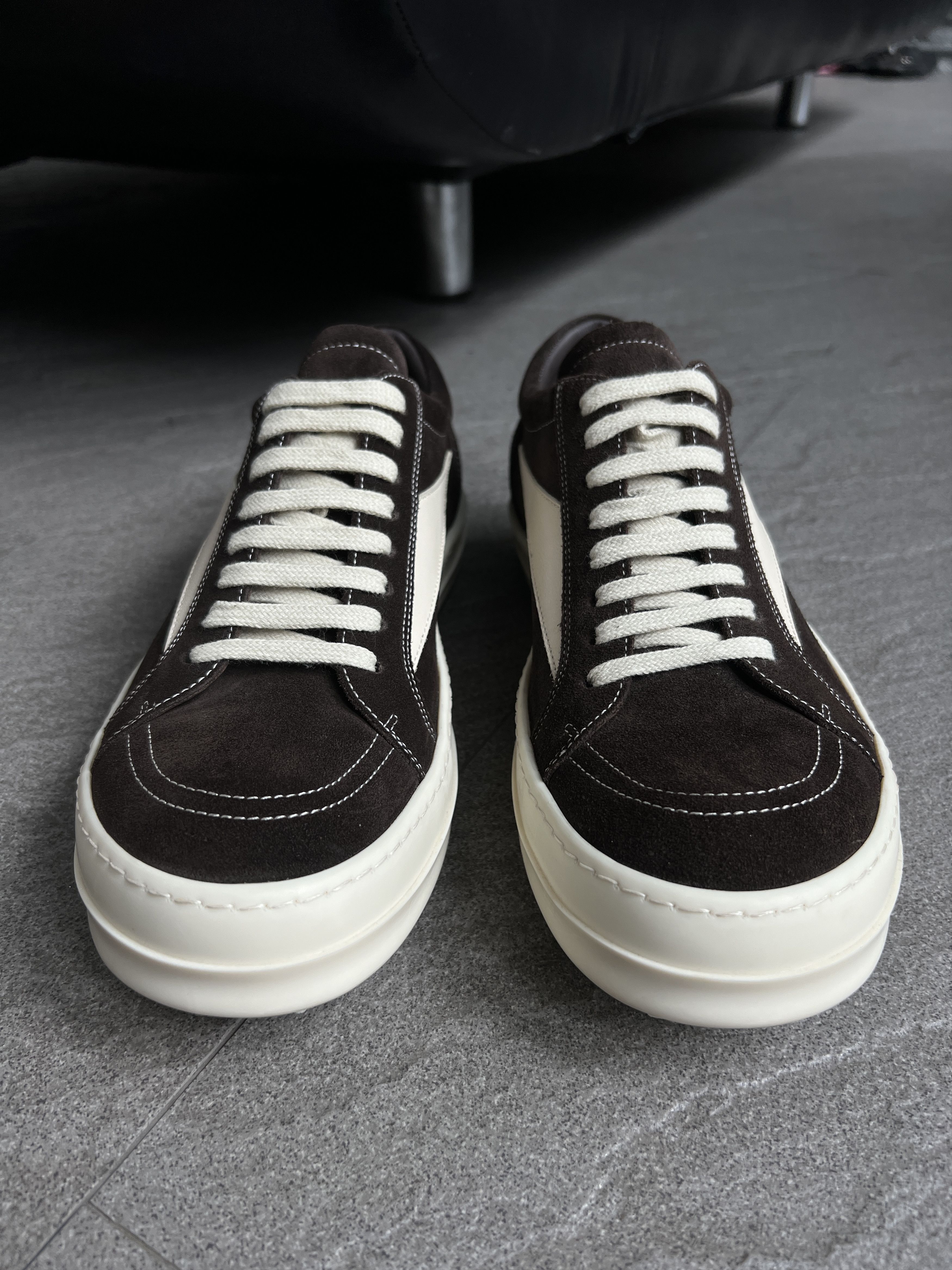 Rick Owens Rick Owens Vans Sneaks Mahogany Milk EU42 New Size US 9 / EU 42 - 4 Thumbnail