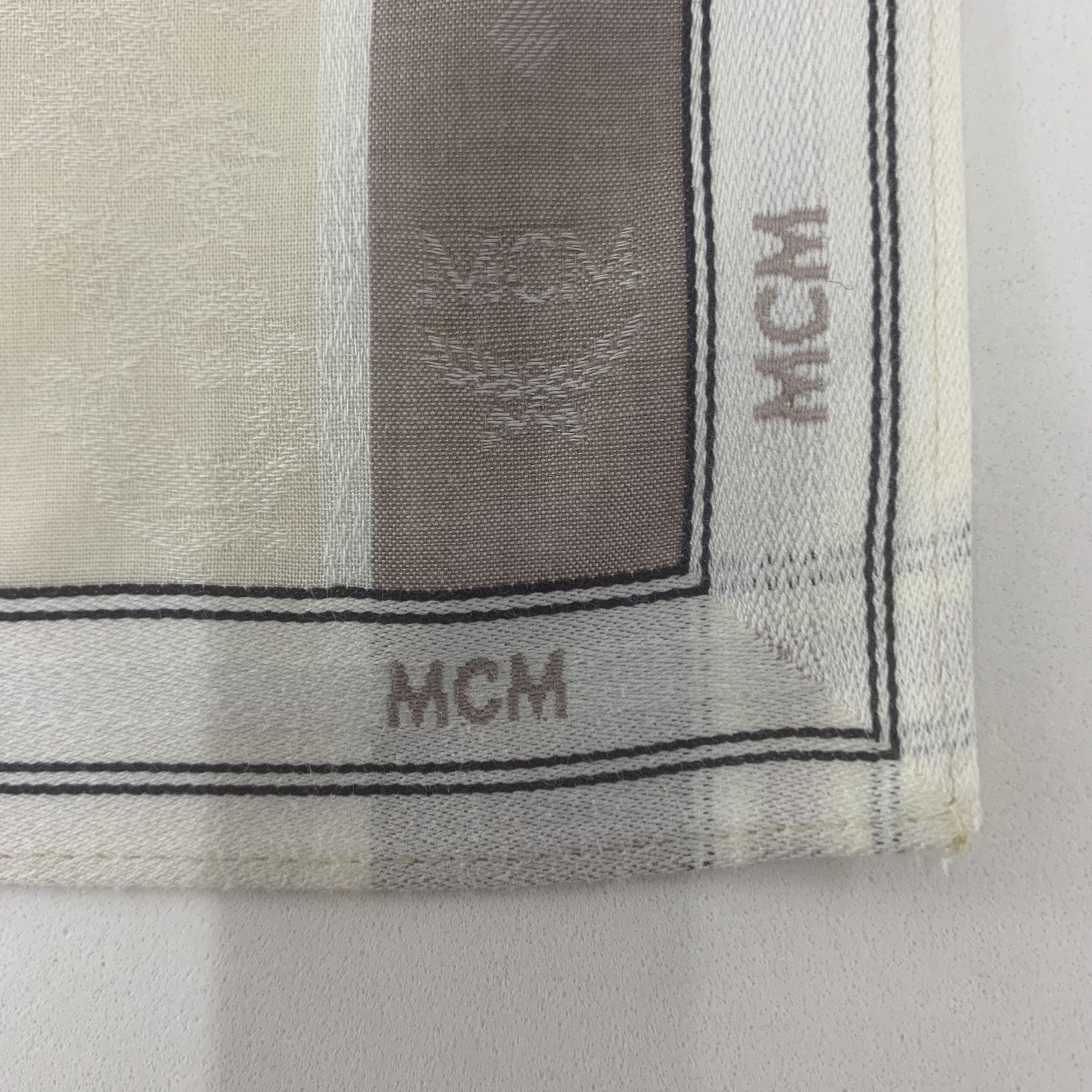 MCM MCM Handkerchief Bandana Neckerchief Pocket Square Size ONE SIZE - 4 Thumbnail