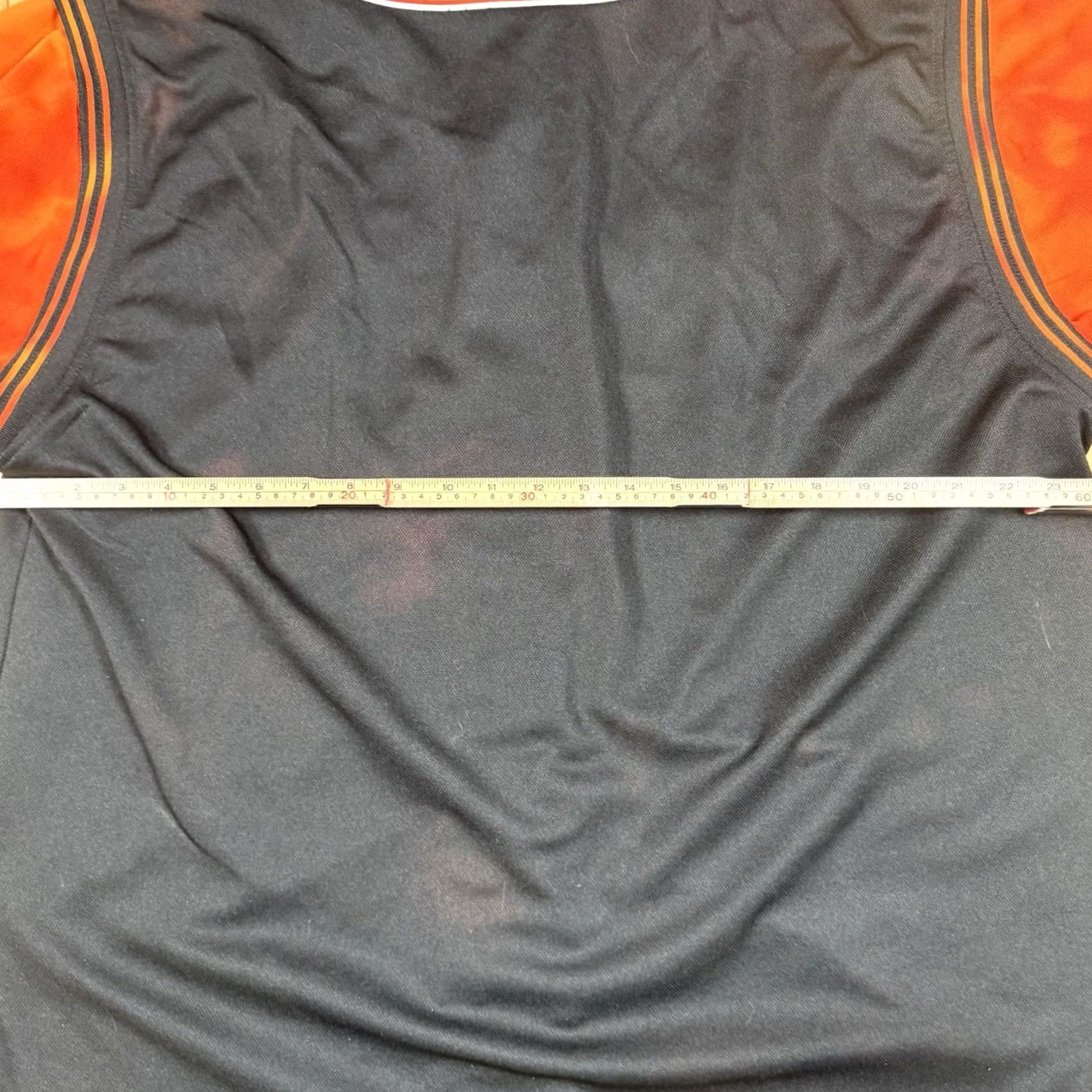 Vintage VINTAGE Boss Shirt XL Mens Black Orange Hip Hop 90s Baggy Jersey Baseball Jersey Size US XL / EU 56 / 4 - 4 Thumbnail