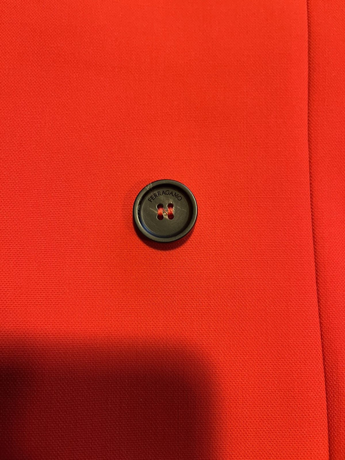 Salvatore Ferragamo Ferragamo red wool double breasted blazer. Size M / US 6-8 / IT 42-44 - 5 Thumbnail