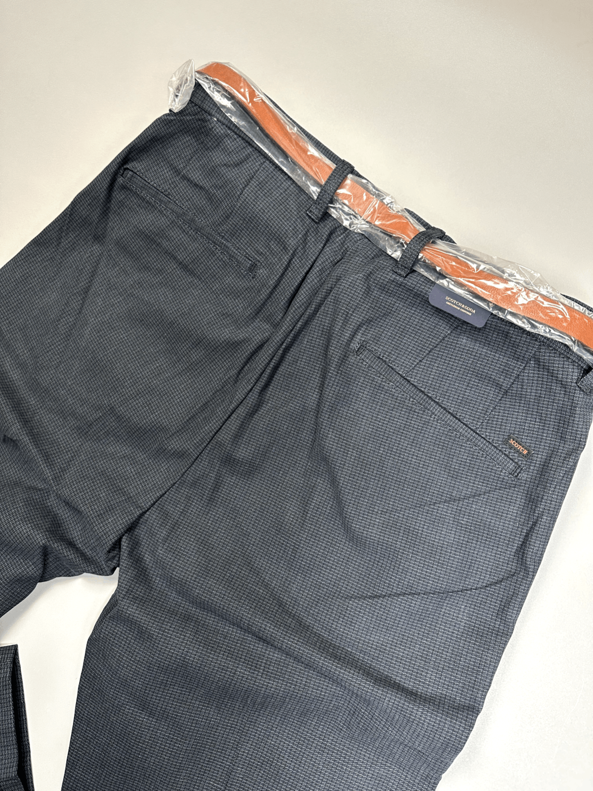 Scotch & Soda Straigh Fit dark gray Scotch&Soda Medium + leather belt Size US 32 / EU 48 - 2 Thumbnail