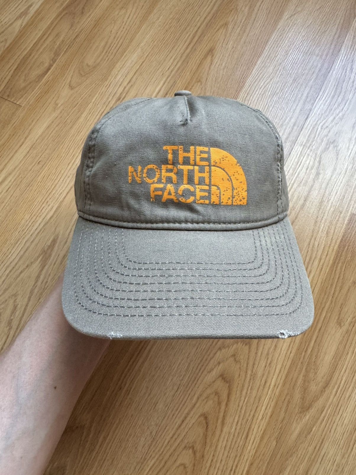 The North Face Vintage The North Face Military Style Cap Shallow Fit Y2K Size ONE SIZE - 1 Thumbnail