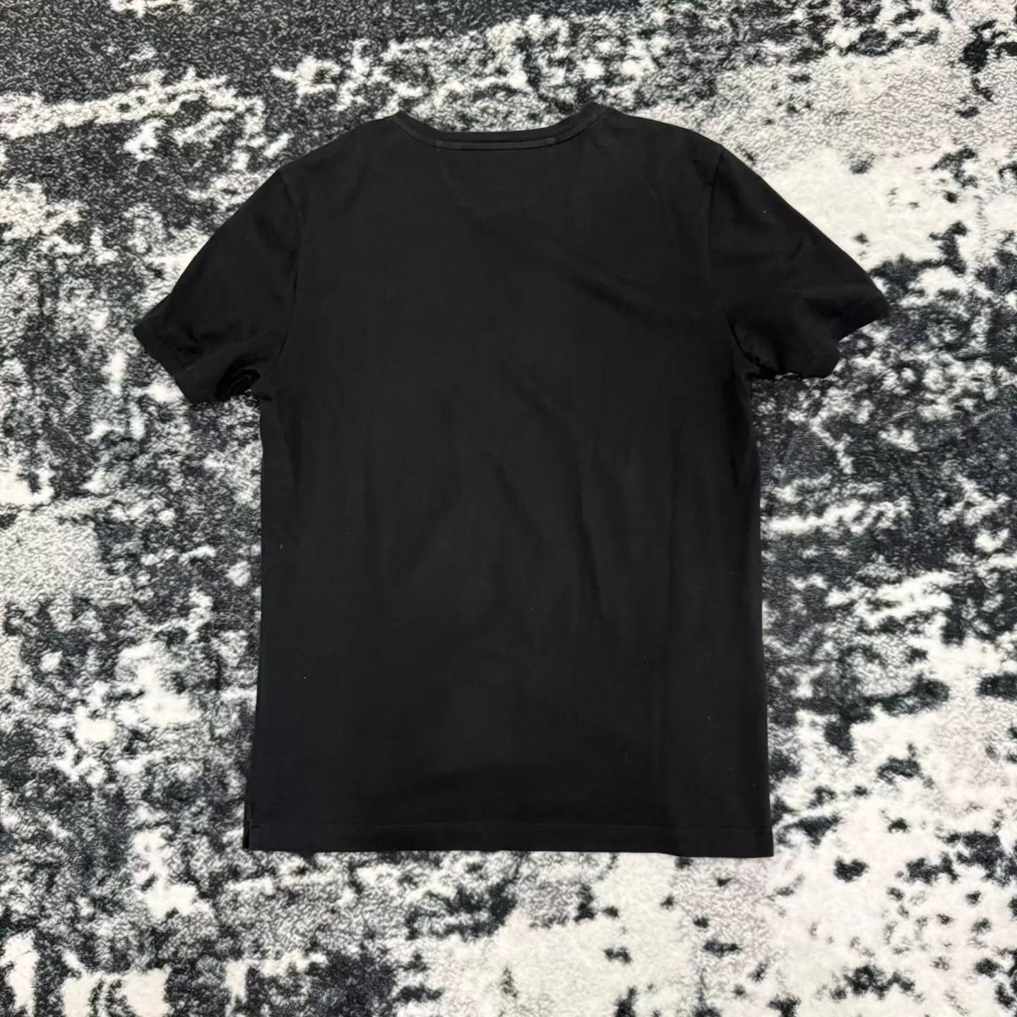 Fendi Fendi Black Gold Eye Logo Short Sleeve T-Shirt Size US S / EU 44-46 / 1 - 4 Thumbnail