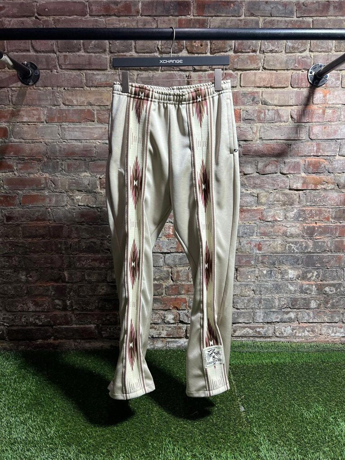 Kapital Kapital Smooth Zephyr Jersey TrackPants Beige Sz. 3 Size ONE SIZE - 1 Thumbnail
