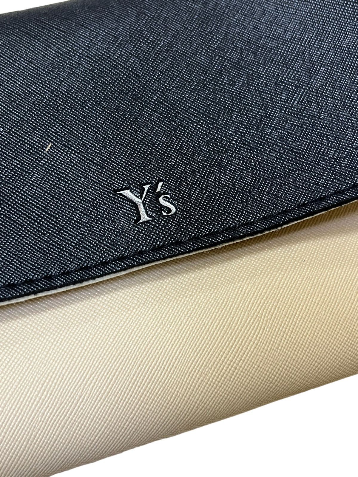 Yohji Yamamoto YOHJI YAMAMOTO Y'S LEATHER WALLET/CLUTCH + SLING STRAP Size ONE SIZE - 7 Thumbnail