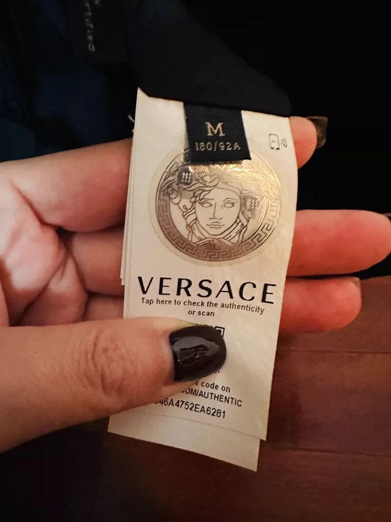 Versace Versace Velvet silver silk jacket Size US M / EU 48-50 / 2 - 3 Thumbnail