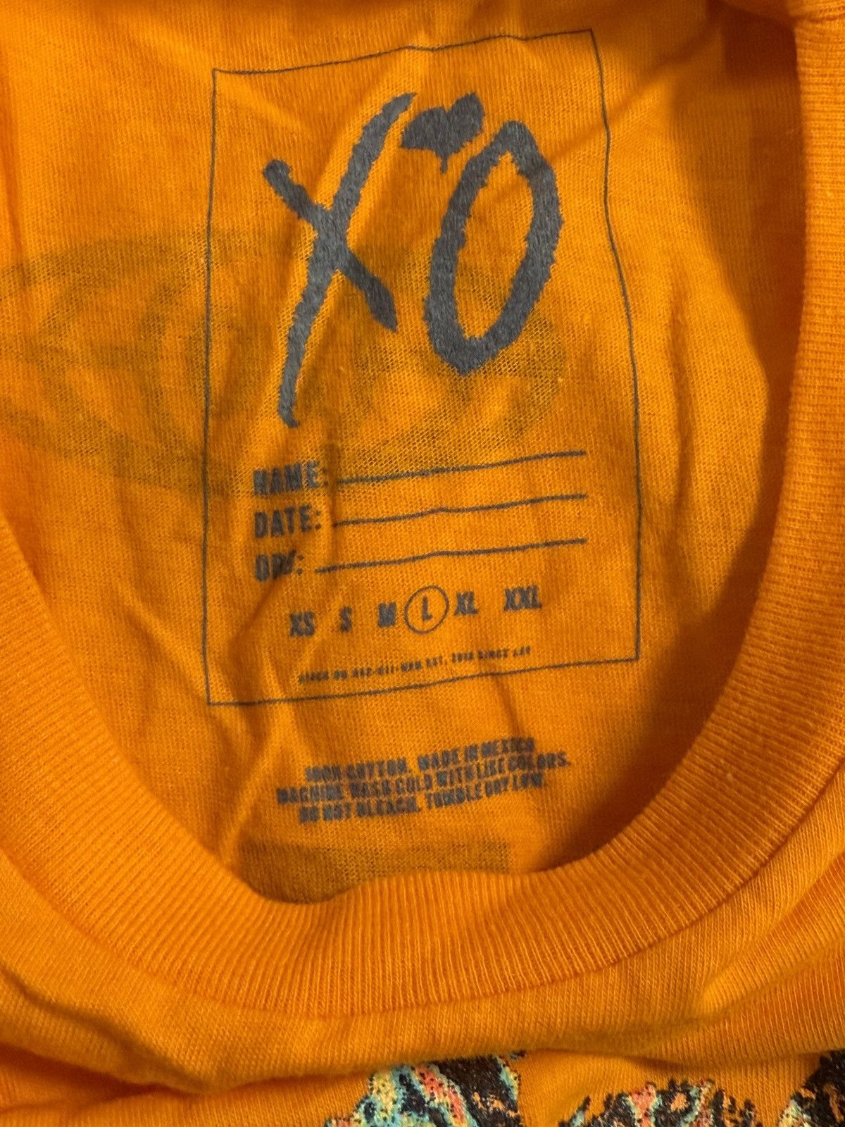 The Weeknd × XO The Weeknd XO Panorama Festival Collection Tshirt Size US L / EU 52-54 / 3 - 3 Thumbnail