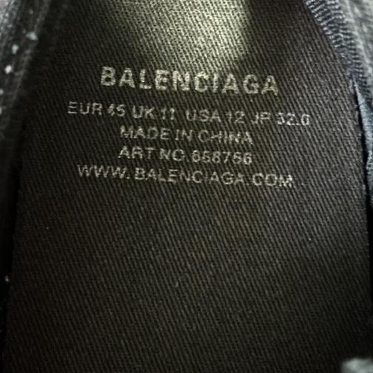 Balenciaga Balenciaga SS22 Paris Lows Signed By Destroy Lonely Size US 12 / EU 45 - 6 Thumbnail