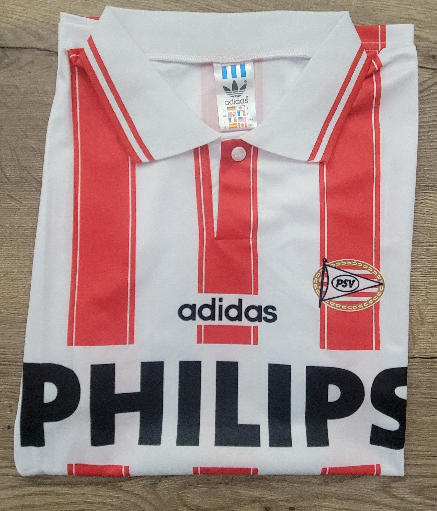 Other PSV Eindhoven 1994–95 9 ronaldo Vintage Soccer Jersey Trikot Size US L / EU 52-54 / 3 - 6 Thumbnail