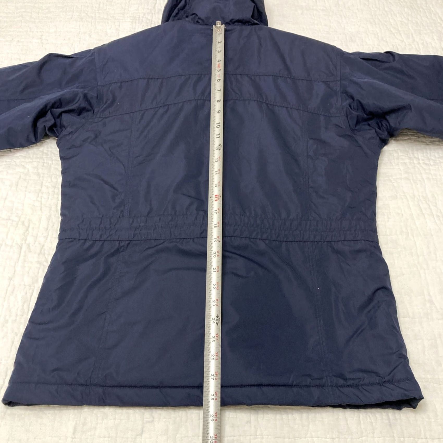 Vintage VINTAGE Columbia Jacket Womens Small Navy Microtex Full Zip Hooded Coat Outdoor Female Parka L Size S / US 4 / IT 40 - 7 Thumbnail