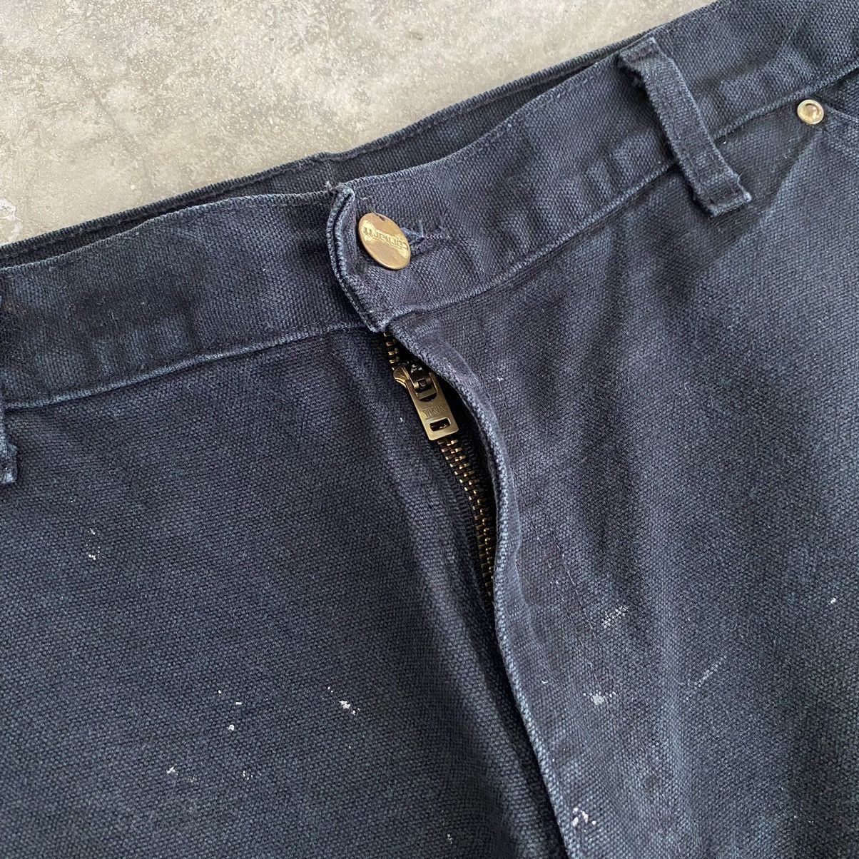 Carhartt VTG Carhartt Double Knee Faded Splatter Painter Pants Size US 35 - 11 Thumbnail