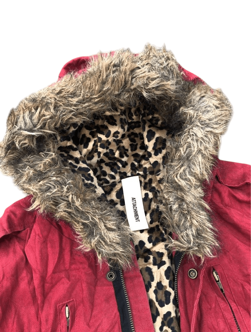 Attachment × Hysteric Glamour × Kazuyuki Kumagai Attachment Attachment leopard Parka fur if was six nine lgb style Size US M / EU 48-50 / 2 - 3 Thumbnail