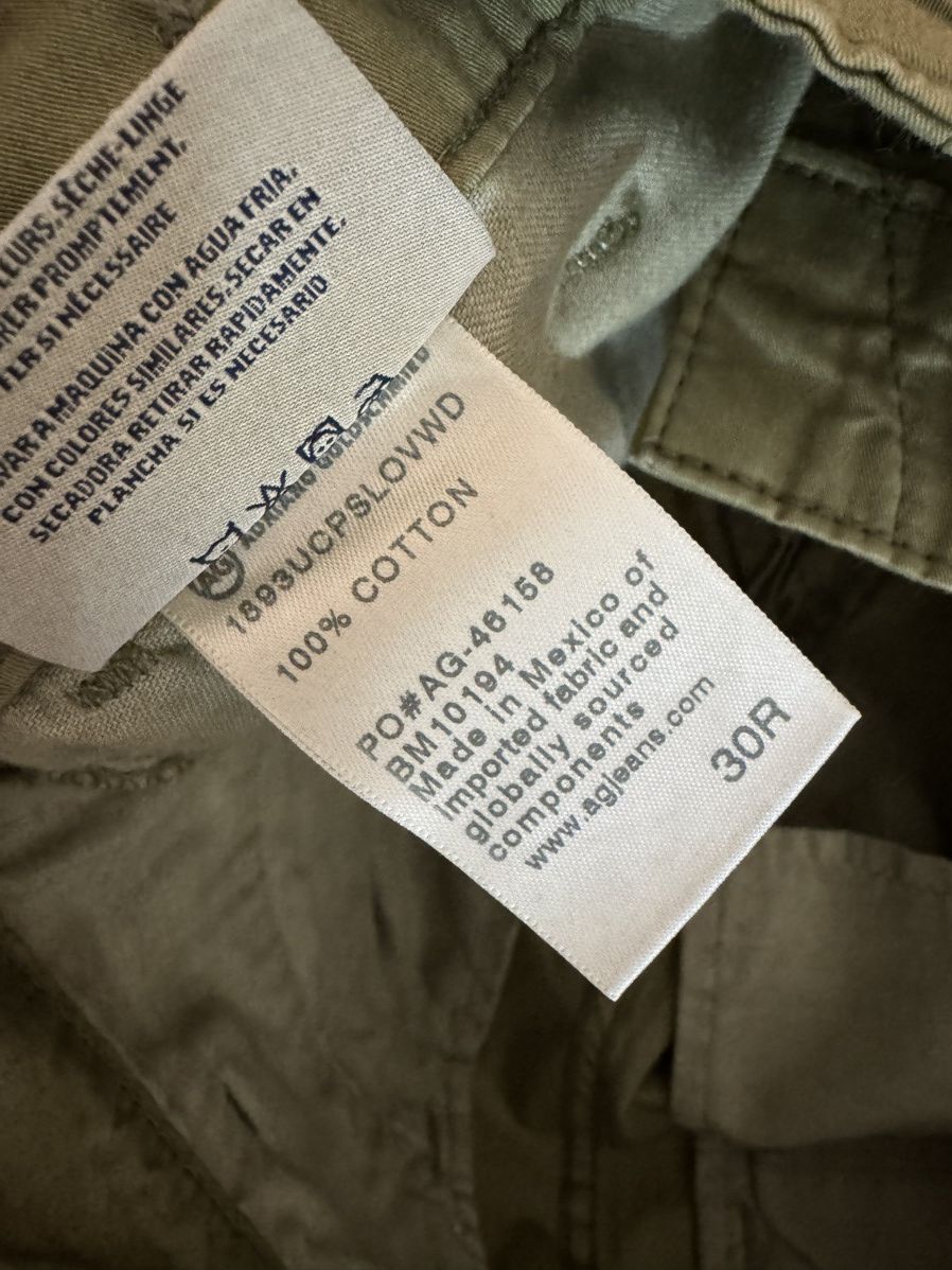AG Adriano Goldschmied AG Adriano Goldschmied Cargos Size US 30 / EU 46 - 4 Thumbnail