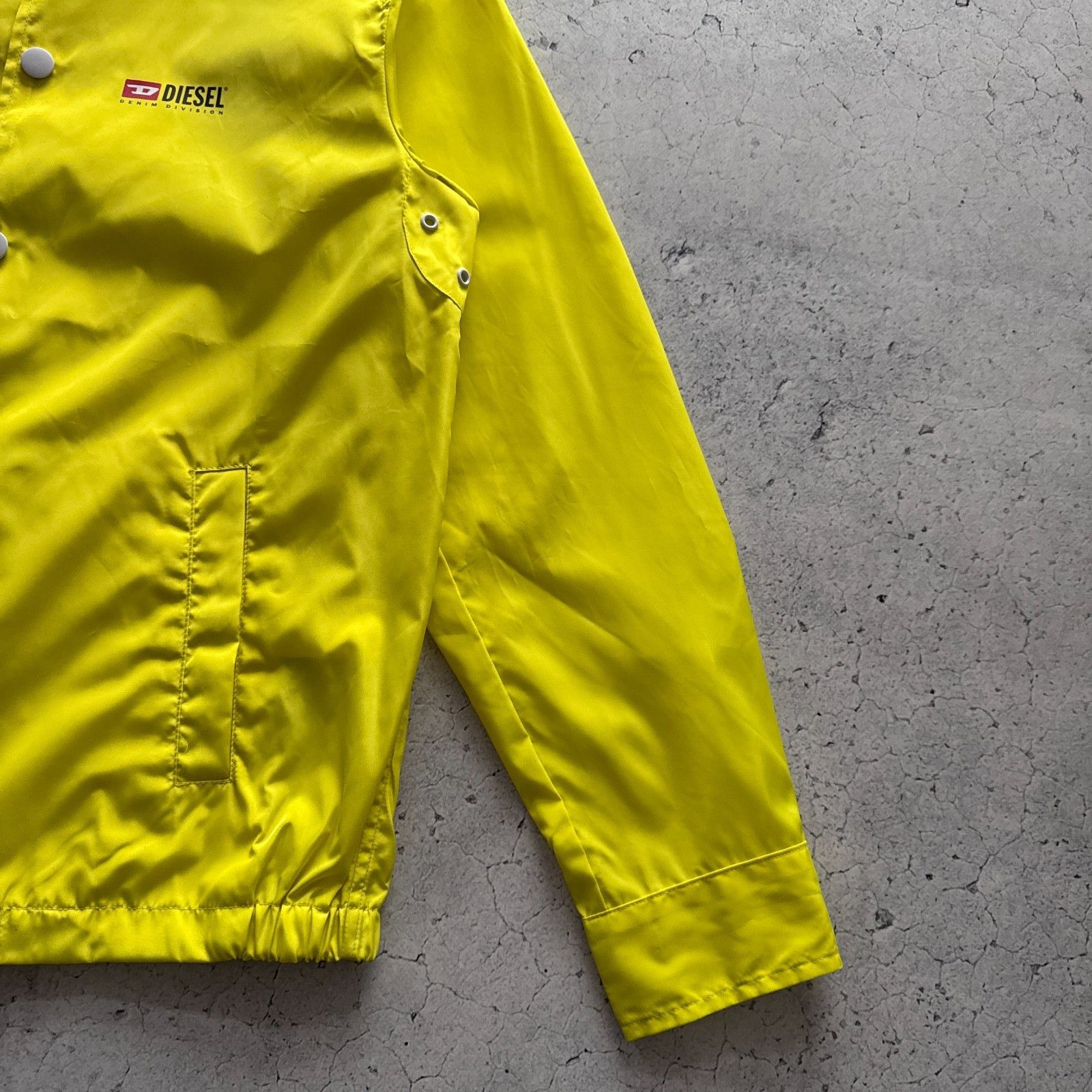 Diesel Diesel Jromanp Jacket Button Up Nylon Windbreaker Size US S / EU 44-46 / 1 - 6 Thumbnail