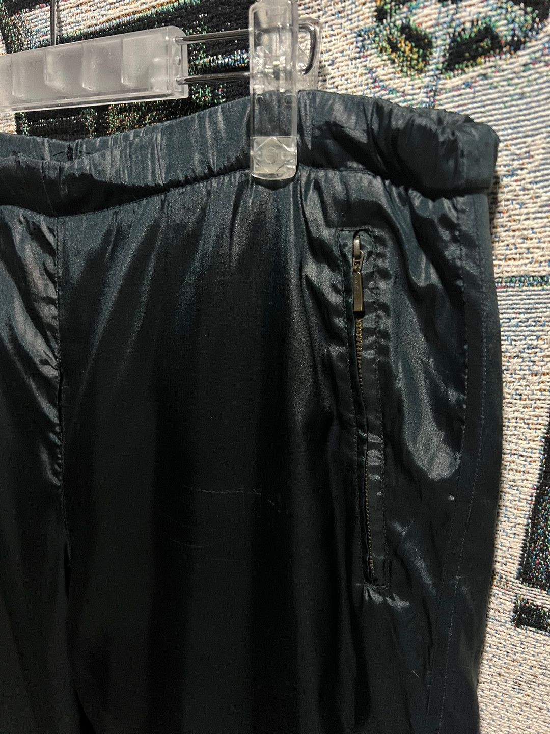 Nike Nike brushed jogger side pants dark green Size US 35 - 2 Thumbnail