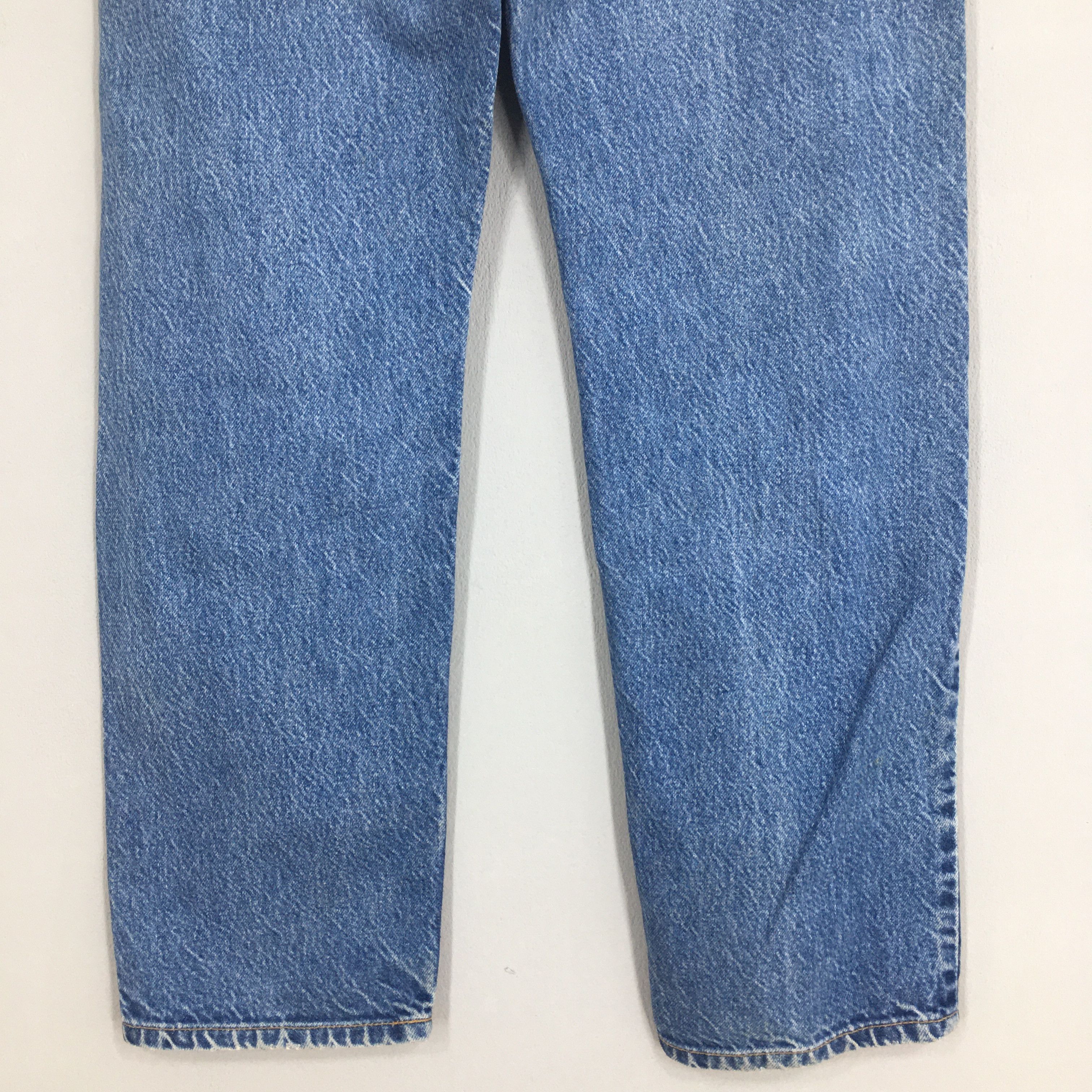 Jean Size 32x29 Vintage Levis 505 Blue High Waisted Jeans Size US 32 / EU 48 - 11 Thumbnail