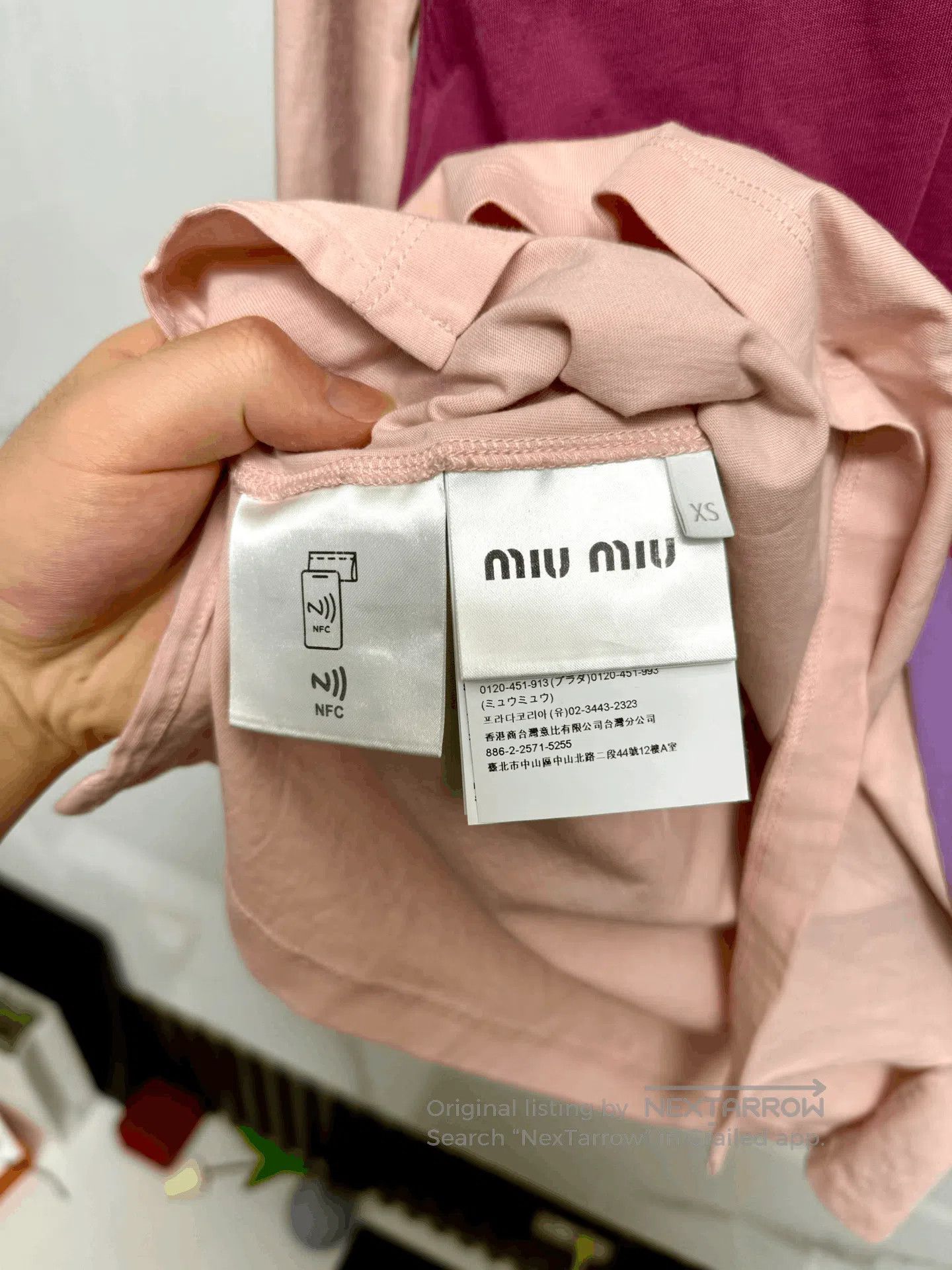 Miu Miu Miu Miu 24SS Pink 3. Size XS / US 0-2 / IT 36-38 - 4 Thumbnail