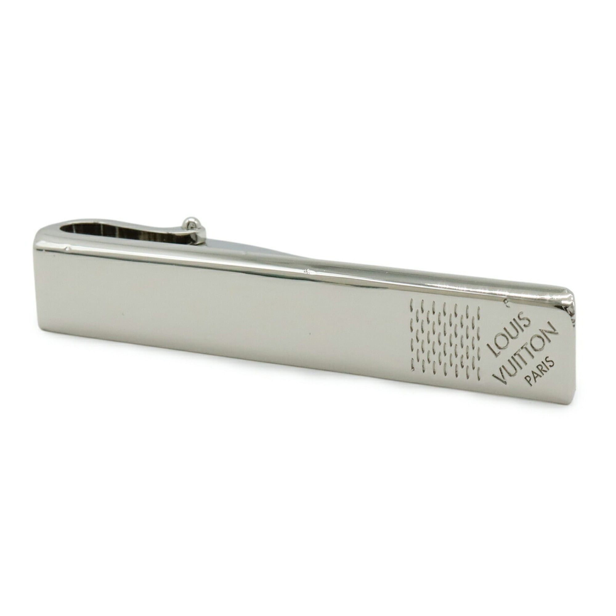 Louis Vuitton Louis Vuitton Panse Cravate Damier Tie Clip, Steel and Silver, M61976 Size ONE SIZE - 1 Thumbnail