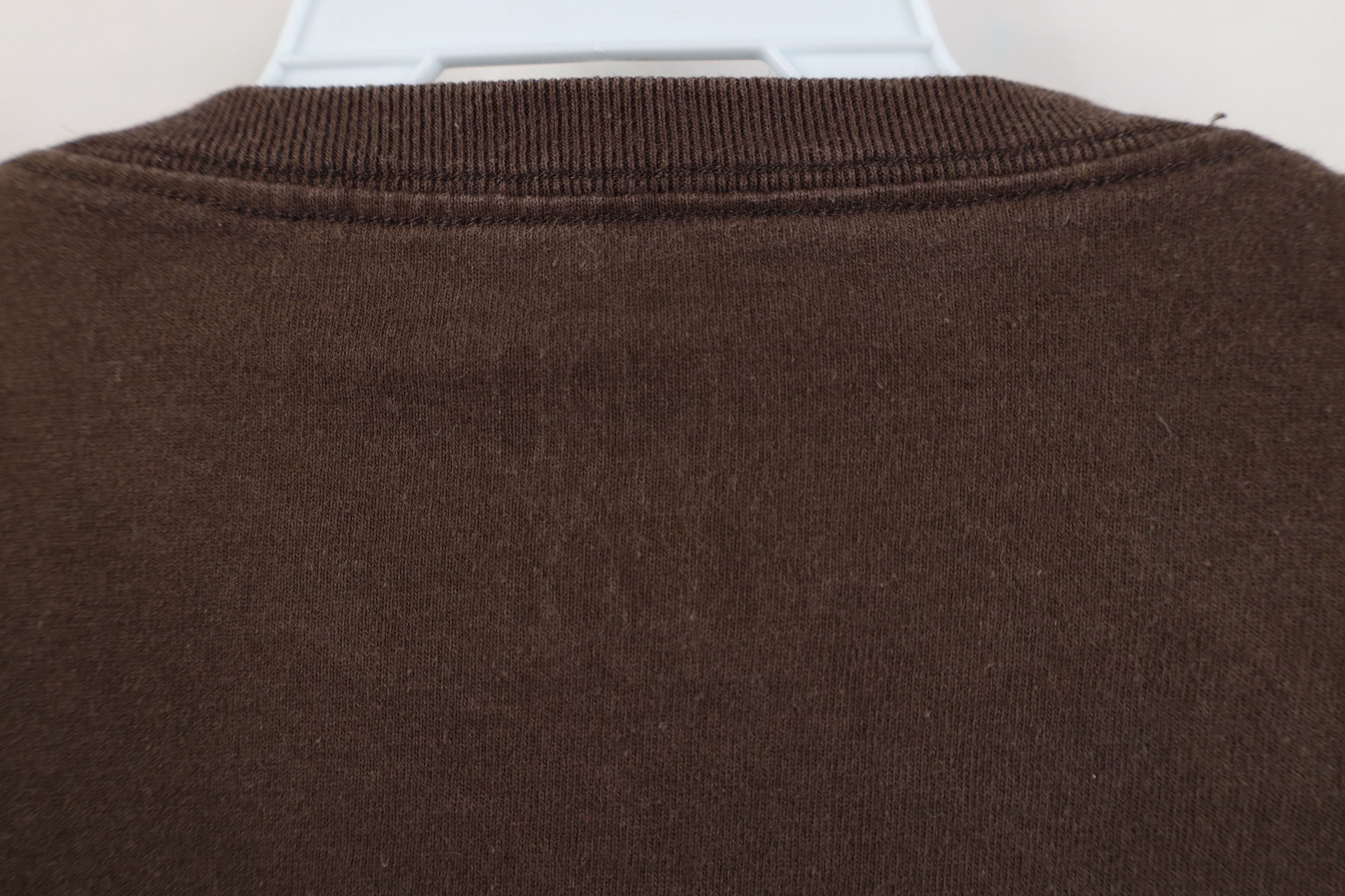 Vintage Vintage Y2K Streetwear Long Sleeve T-Shirt Chocolate Cotton Size US L / EU 52-54 / 3 - 10 Thumbnail