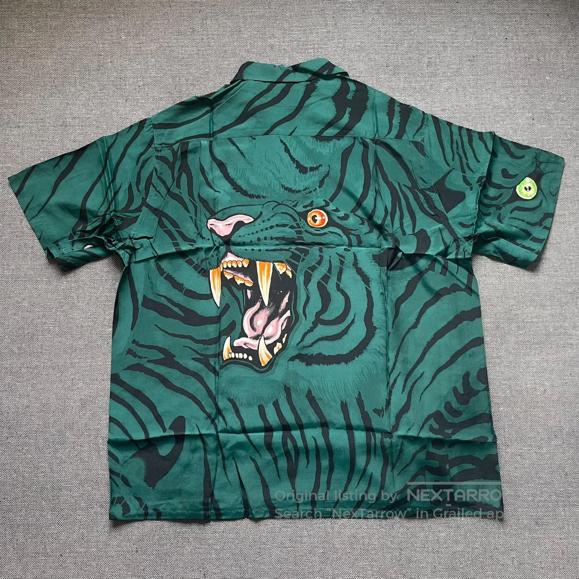 Wacko Maria Wacko Maria x Tim Lehi Tiger Head Hawaiian Shirt. Size US L / EU 52-54 / 3 - 2 Thumbnail