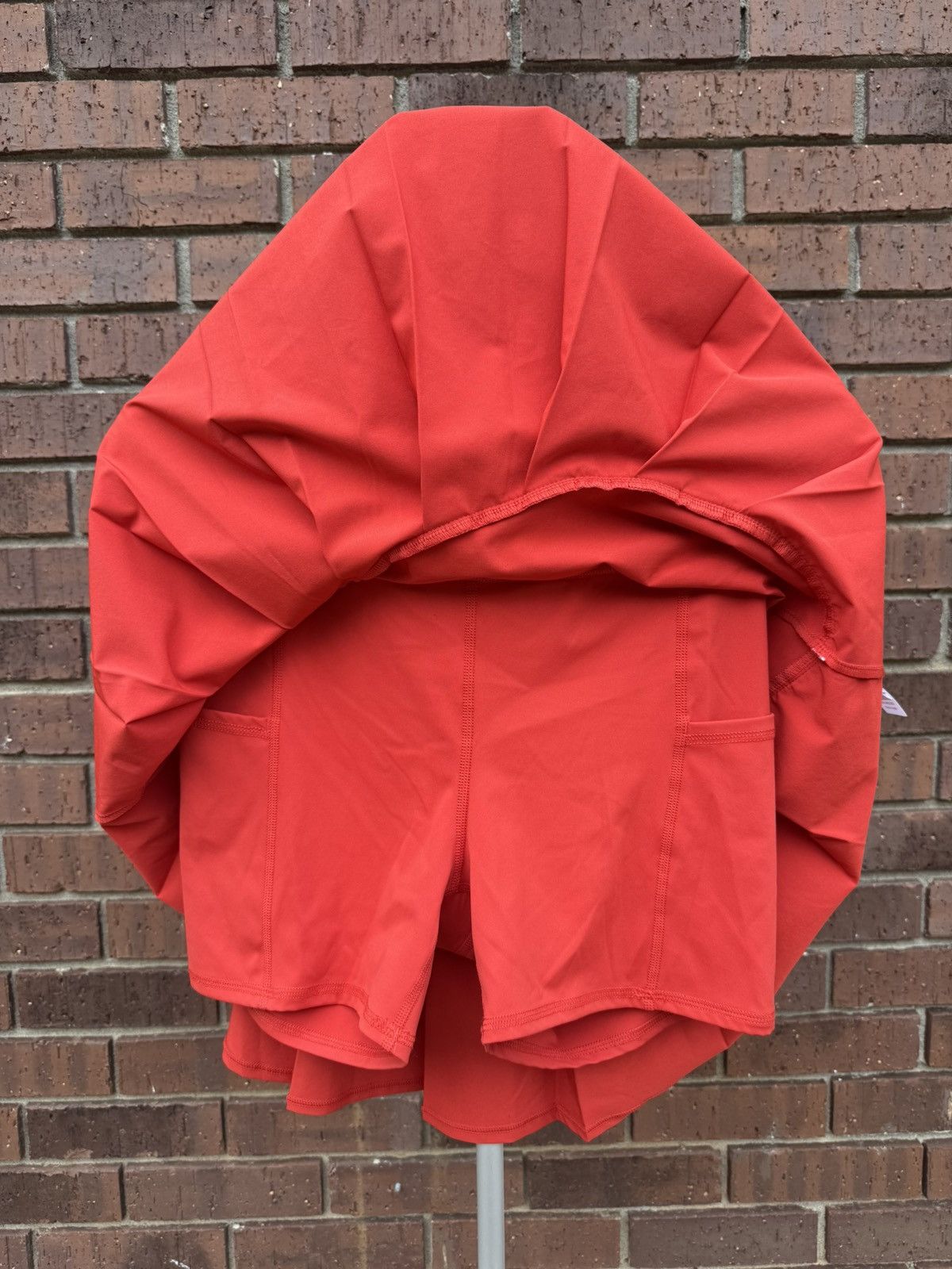 johnnie-O Johnnie O Anika Performance Skirt Womens Red Athletic Skort Size 28" / US 6 / IT 42 - 4 Thumbnail