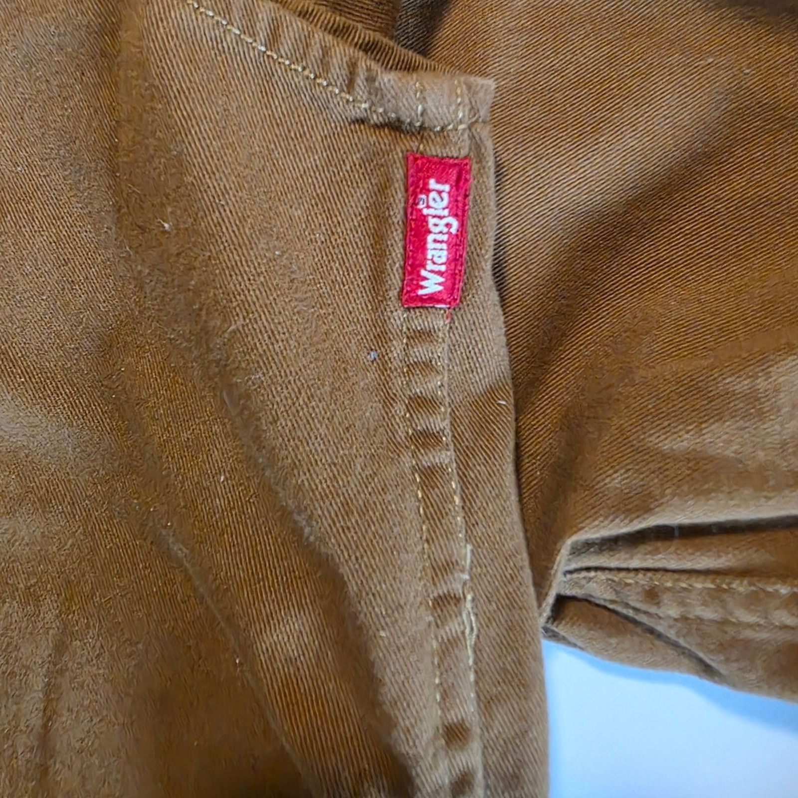 Wrangler Wrangler Tan Flex Button-Up Shirt MEDIUM Size US M / EU 48-50 / 2 - 8 Thumbnail