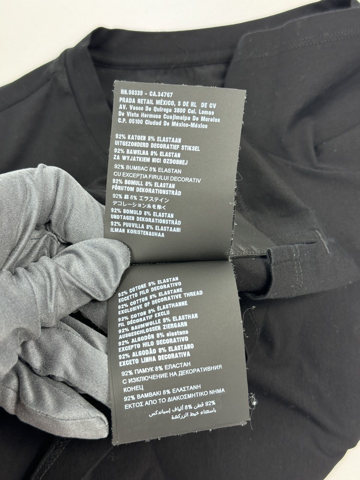 Prada LOGO PRINT T-SHIRT Size US S / EU 44-46 / 1 - 10 Thumbnail