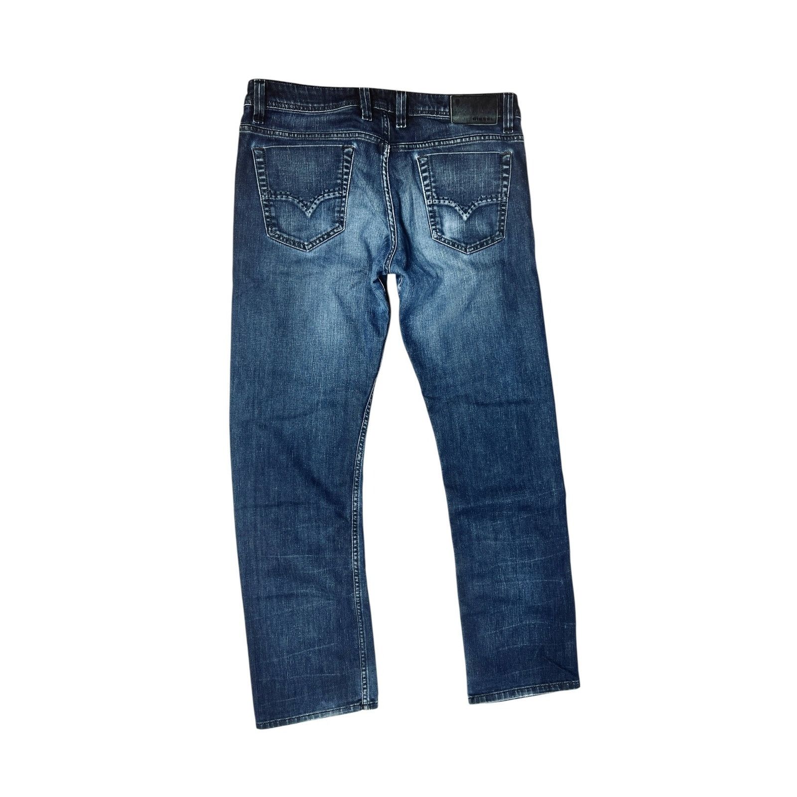 Diesel Diesel Viker-R-Box Jeans 33x32 Y2K Double Button Offset Fly Size US 33 - 4 Thumbnail