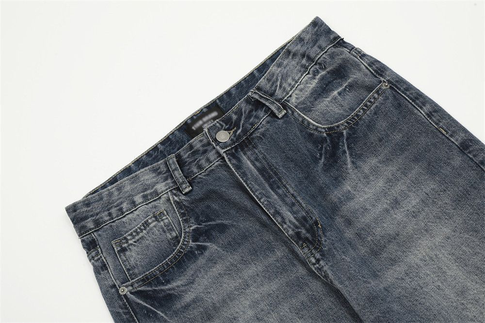 Japanese Brand × Jean American high street vintage washed distressed jeans Size US 32 / EU 48 - 4 Thumbnail