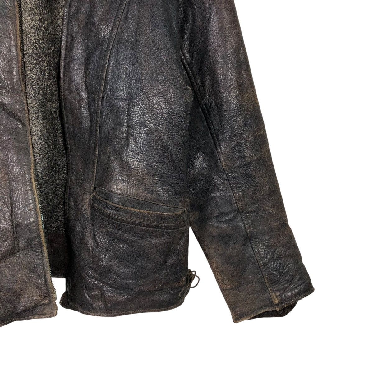 Aero Leathers 🔥TRUE VINTAGE 80’s LEATHER JACKET BLANKET RIDER HORSE Size US M / EU 48-50 / 2 - 5 Thumbnail