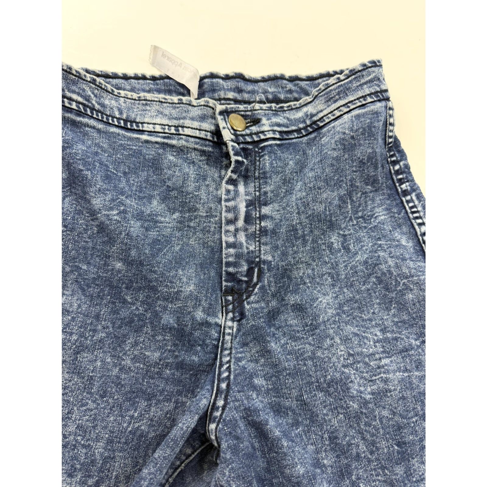 American Apparel American Apparel Jeans Womens Small Blue Acid Wash High Rise Jeggings Skinny Size 28" / US 6 / IT 42 - 2 Thumbnail