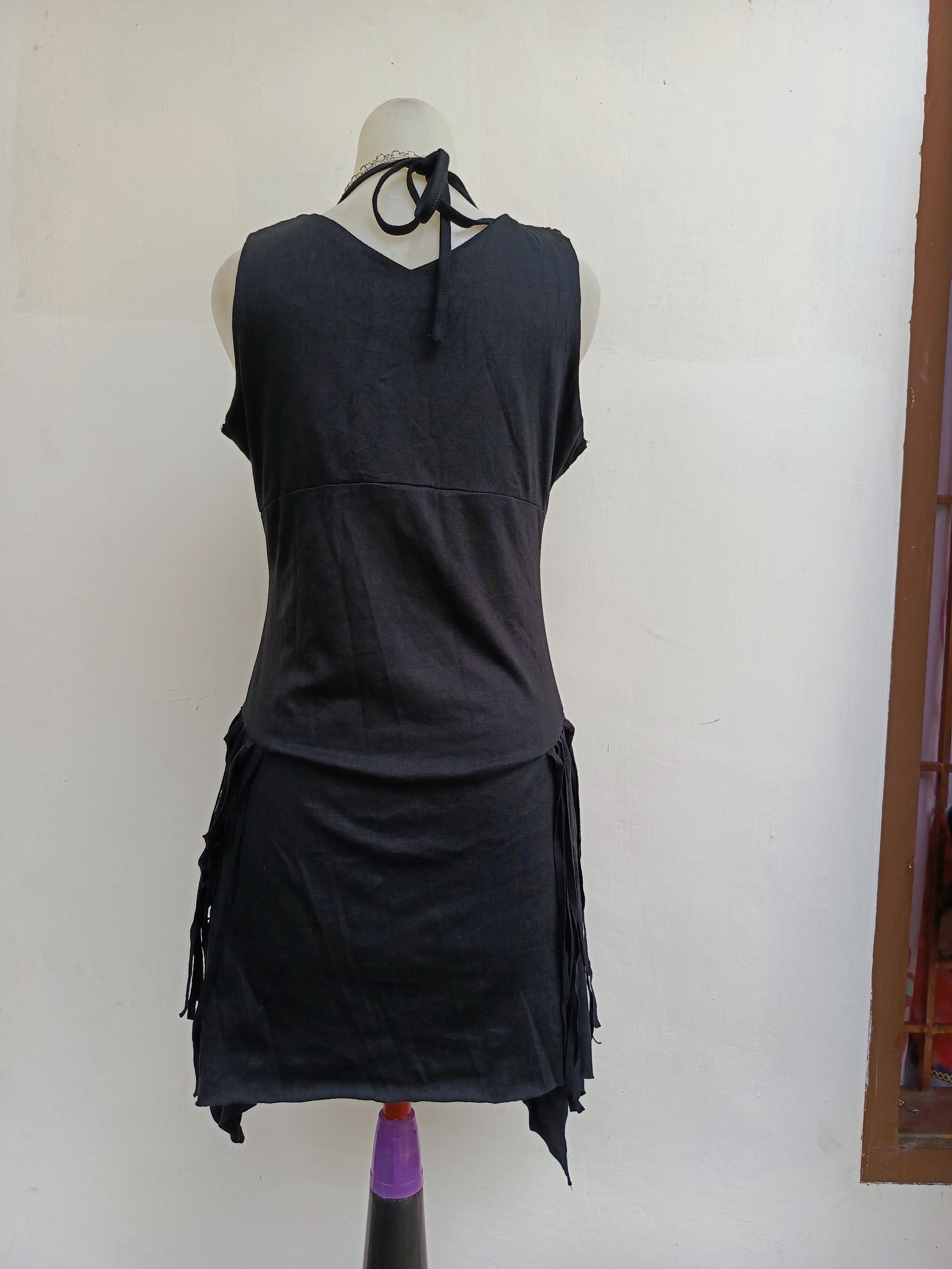 Japanese Brand Mage Avant Garde Sleeveless Dress Size L / US 10 / IT 46 - 4 Thumbnail
