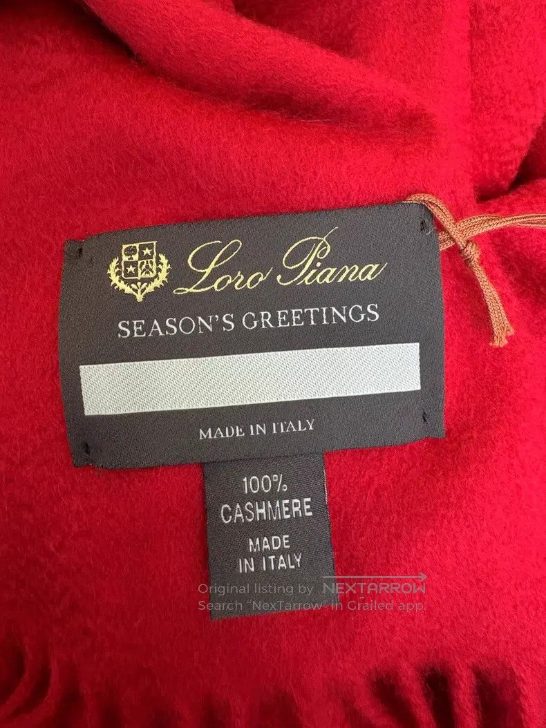 Loro Piana Loro Piana Cashmere Fringe Scarf Size ONE SIZE - 3 Thumbnail