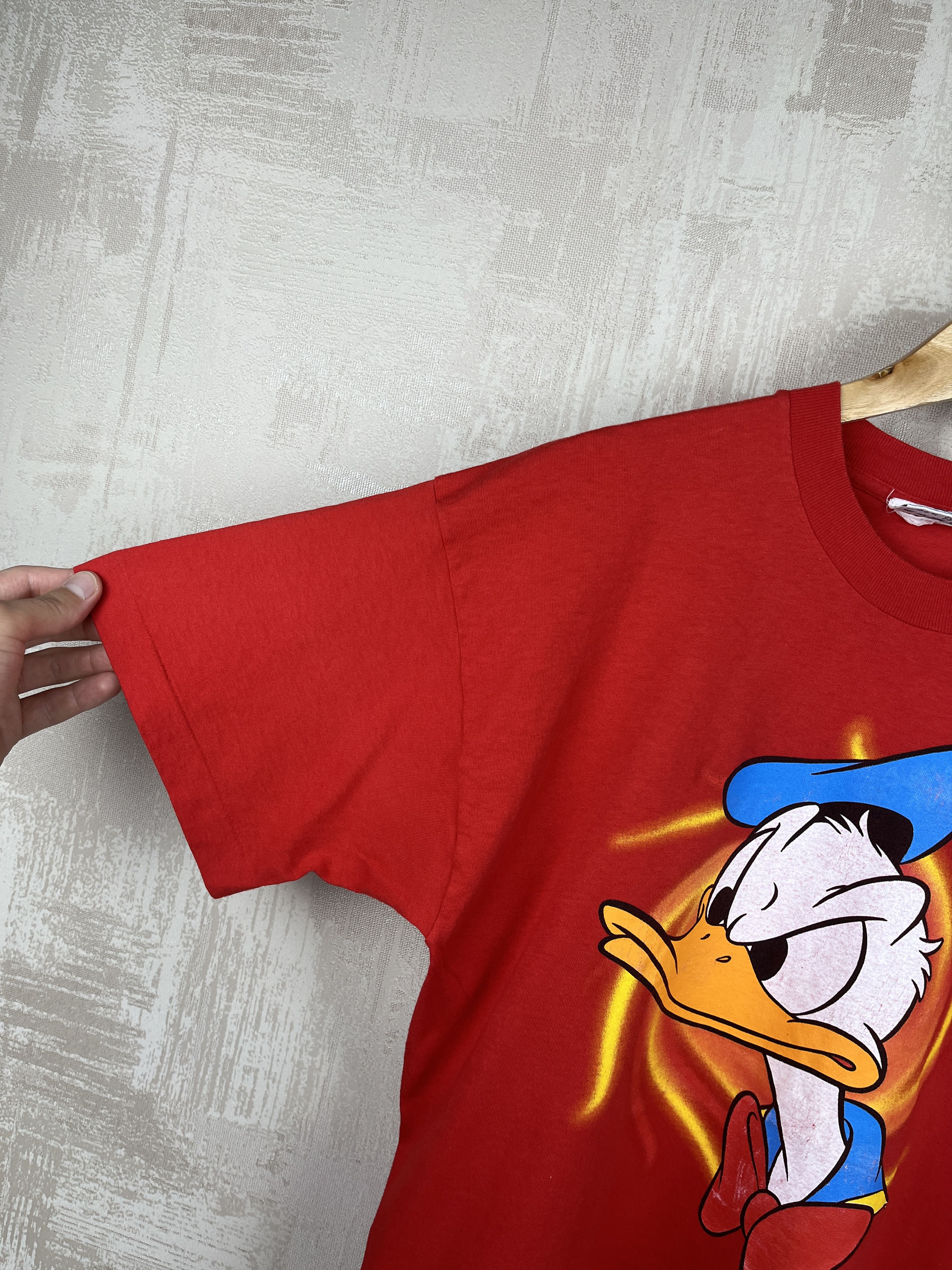 Cartoon Network 90's Donald Duck Walt Disney Comics Single Stitch T-shirt Size US M / EU 48-50 / 2 - 4 Thumbnail