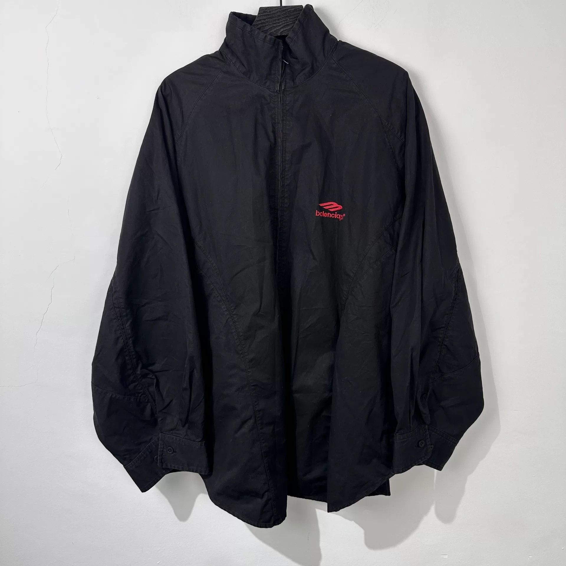 Balenciaga Balenciaga Embroidered Black Shirt s Men Size US S / EU 44-46 / 1 - 1 Thumbnail