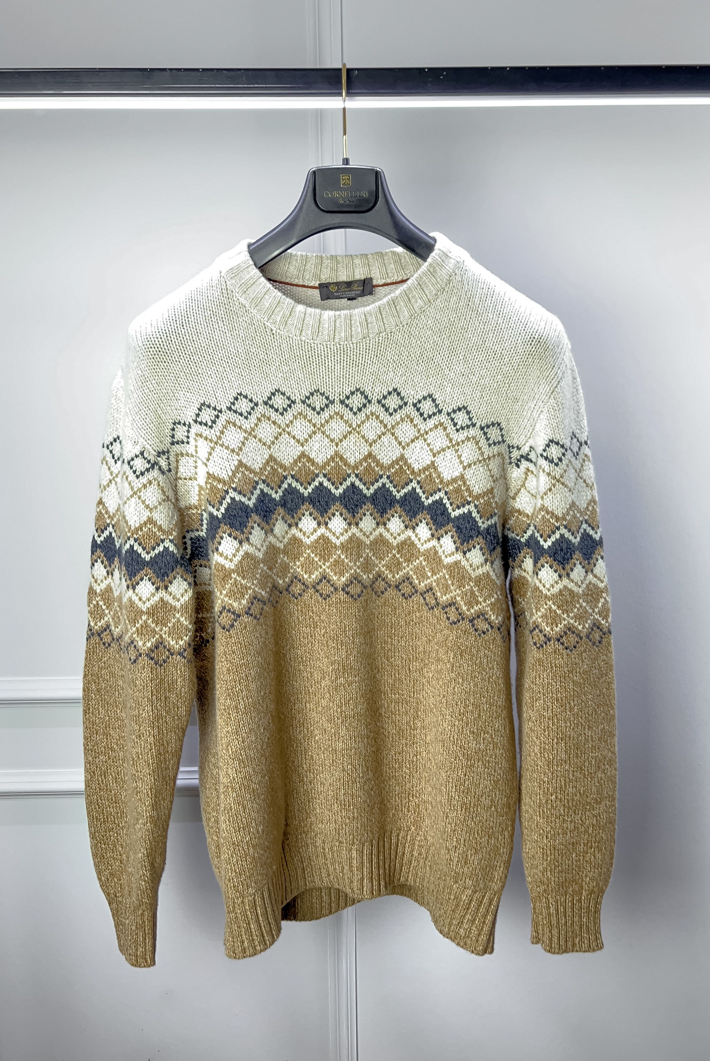 Loro Piana Men's sweater Loro Piana Baby Cashmere Size US XL / EU 56 / 4 - 1 Thumbnail