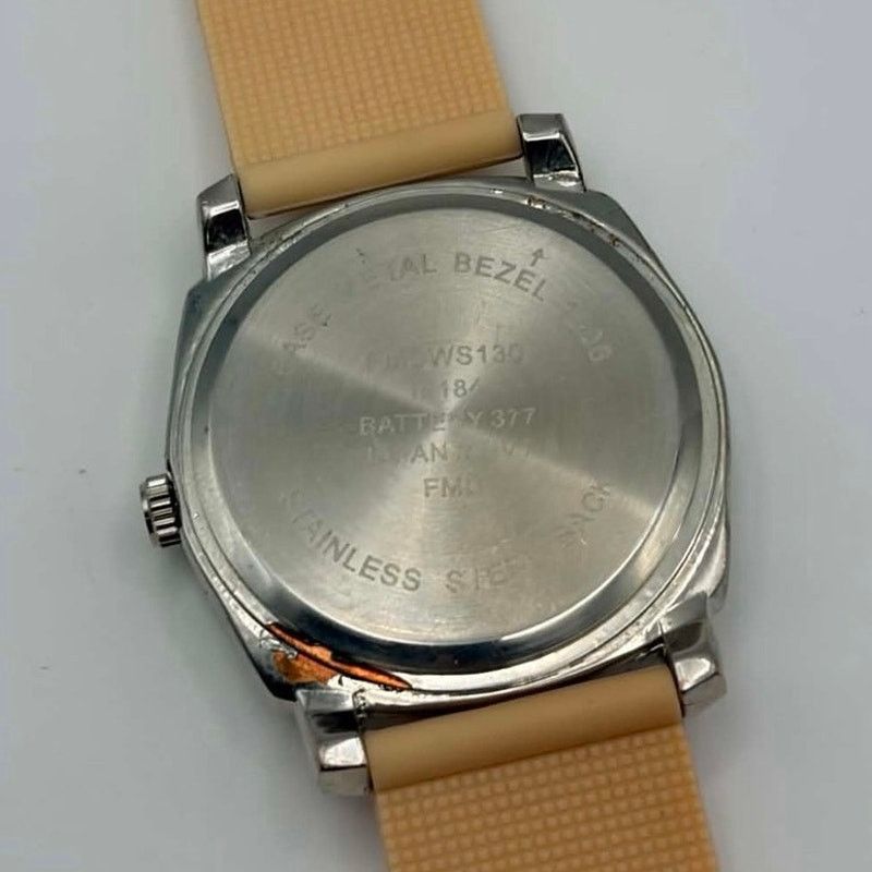 Other Silver & Beige Cat Men’s Watch Size ONE SIZE - 4 Thumbnail